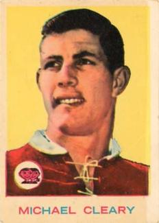 1964 Scanlens NRL #24 Michael Cleary Front